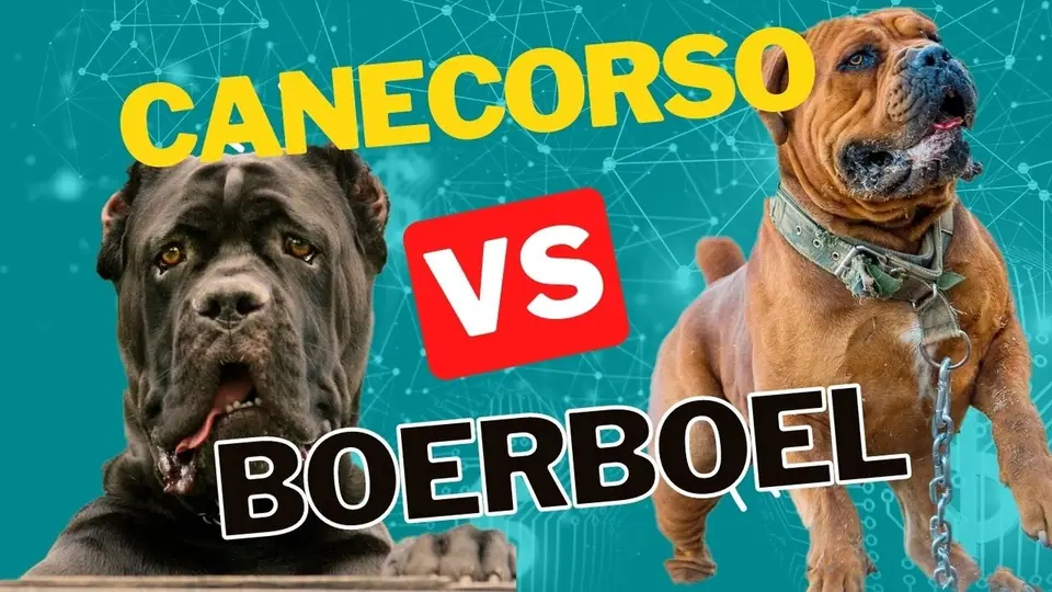 Boerboel vs Cane Corso: qual é o melhor?